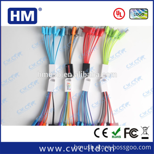 Good selling high quality colored micro usb cable for smartphone charging